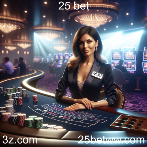 A Emoção dos Cassinos Ao Vivo no 25 Bet